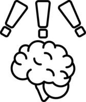 Obsessive-Compulsive Disorder Support Line Icon vector