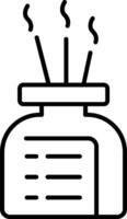 Aromatherapy Line Icon vector