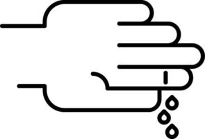 Cut Line Icon vector
