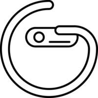 Pacemaker Line Icon vector