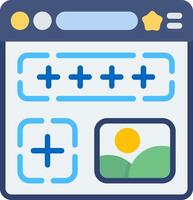 Add Image Flat Icon vector