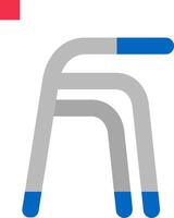 Walker Flat Icon vector