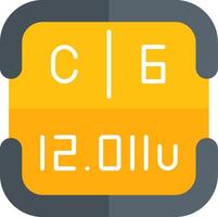 Carbon Periodic Table Element vector