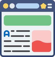 HeadFlat Flat Icon vector