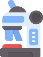 Microscope Flat Icon vector
