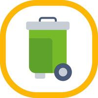 Delete Flat Icon vector