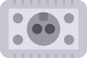 Socket Flat Icon vector