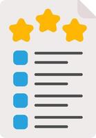 Feedback Form Flat Icon vector