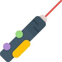 Laser Flat Icon vector
