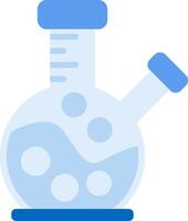 Erlenmeyer Flask Flat Icon vector