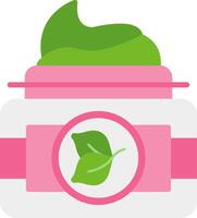 Cleansing Balm Flat Icon vector