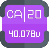 Calcium Periodic Table Element vector