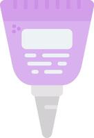 Eye Cream Flat Icon vector