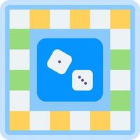 Board Games Flat Icon vector