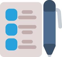 Form Flat Icon vector