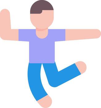 Dance Class Flat Icon vector