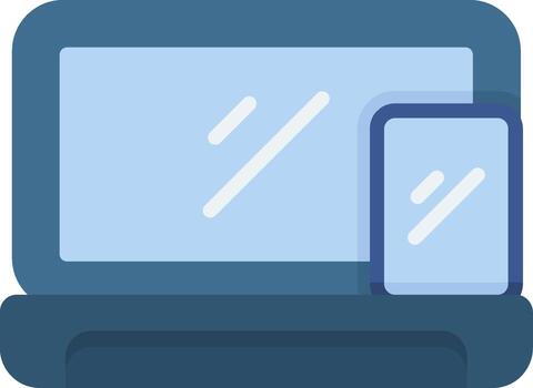 icono plano del dispositivo vector