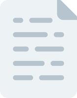Page Flat Icon vector