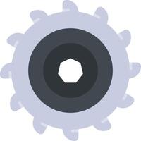 Miter Saw Flat Icon vector