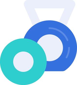 Exercise Flat Icon vector
