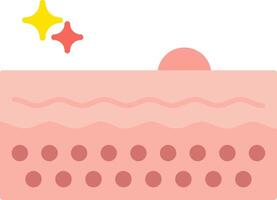Pimple Flat Icon vector