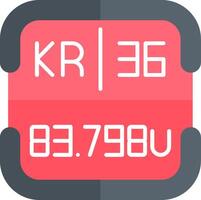 Krypton Periodic Table Element vector