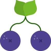 Currant Flat Icon vector