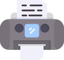 Printer Flat Icon vector