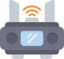 Router Flat Icon vector