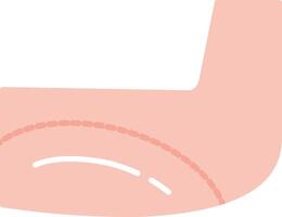 Brachioplasty Flat Icon vector