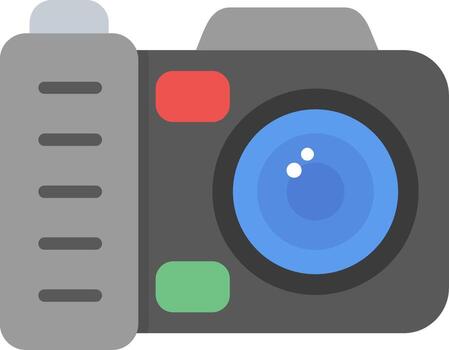 Camera Flat Icon vector