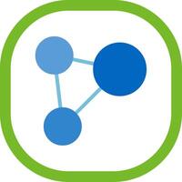 Connect Flat Icon vector