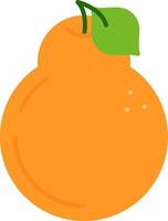 Satsuma Flat Icon vector