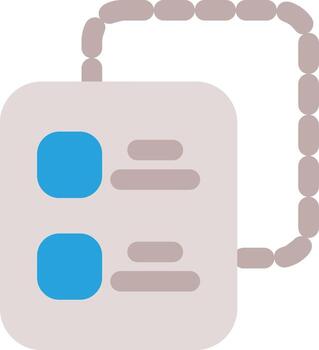 duplicar plano icono vector