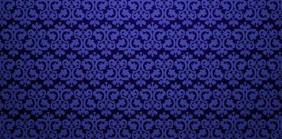 Seamless damask wallpapers patterned Classic blue backgrounds Can be used for wallpaper sticker, pattern fills, web pages backgrounds, surface textures, book covers, fabrics printing, textiles tiles vector