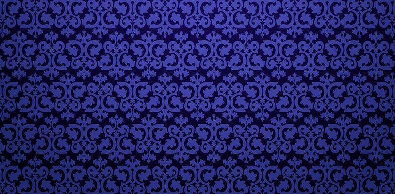 Seamless damask wallpapers patterned Classic blue backgrounds Can be used for wallpaper sticker, pattern fills, web pages backgrounds, surface textures, book covers, fabrics printing, textiles tiles