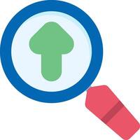 Upload Flat Icon vector