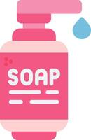 Liquid Soap Flat Icon vector