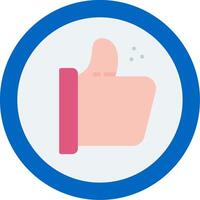 Feedback Button Flat Icon vector