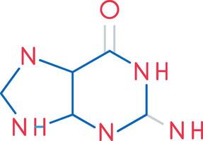 Guanine Flat Icon vector