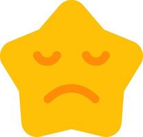 Sad Flat Icon vector