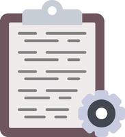 Agile Charter Flat Icon vector