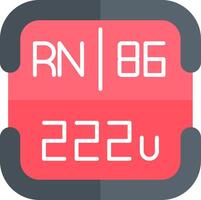 Radon Periodic Table Element vector