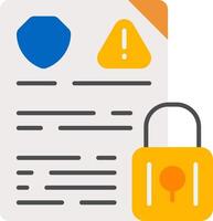 Policy Document Icon vector