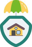 Risk Coverage Icon vector