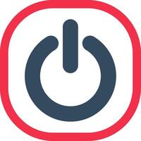 Power Flat Icon vector