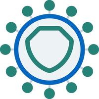 Insurance Network Icon vector