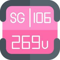 Seaborgium Periodic Table Element vector