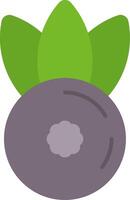 Huckleberry Flat Icon vector