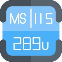 Moscovium Periodic Table Element vector